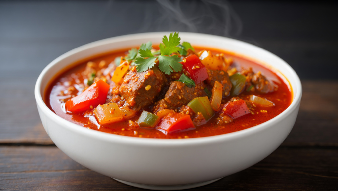 Spicy Beef Vindaloo