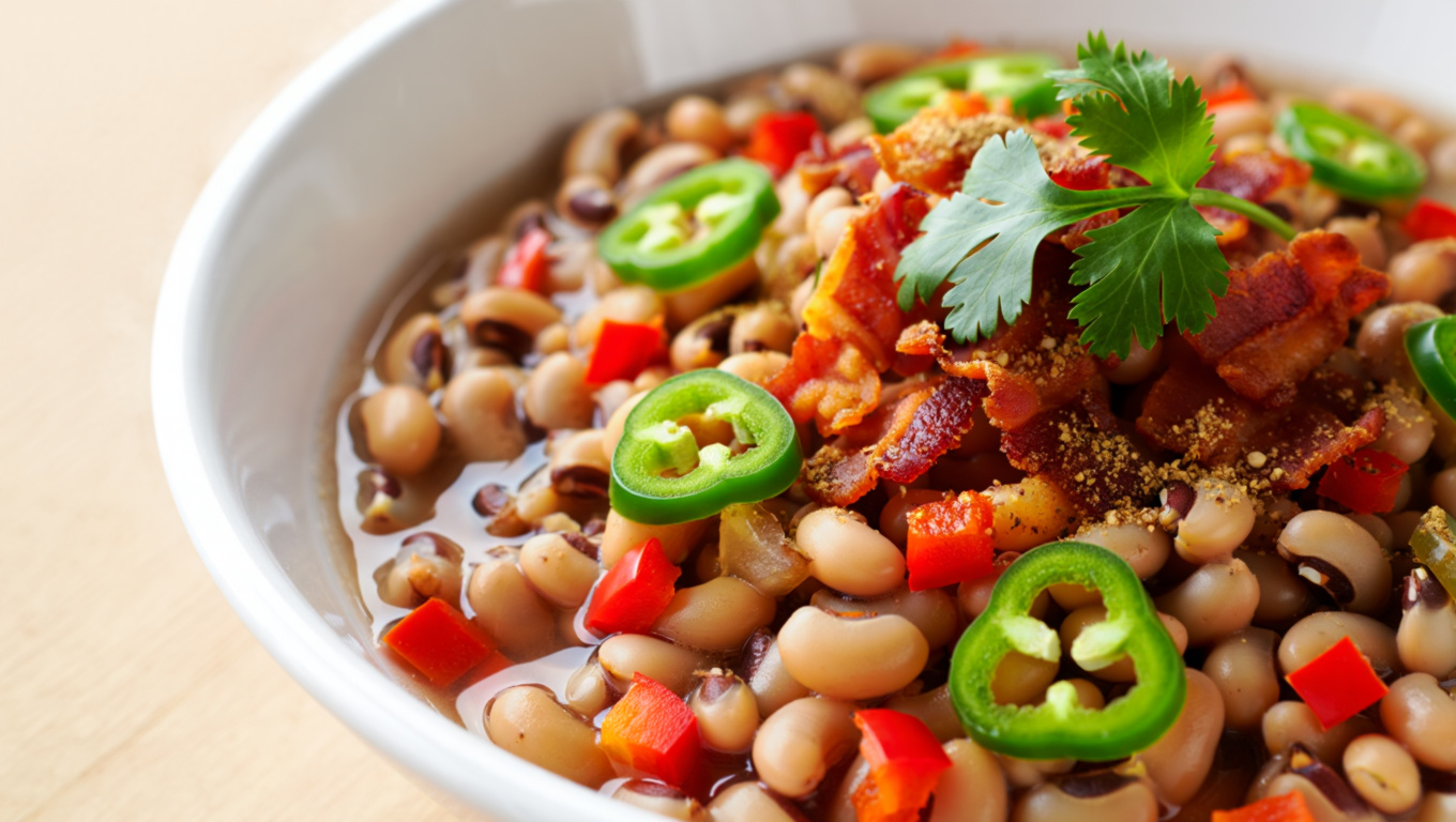 Spicy Black-Eyed Peas