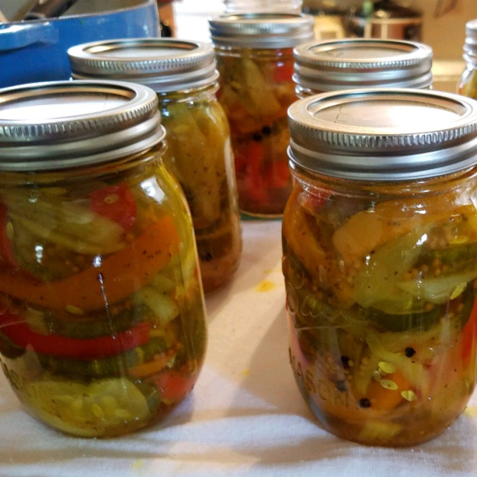 Spicy Bread and Butter Pickles