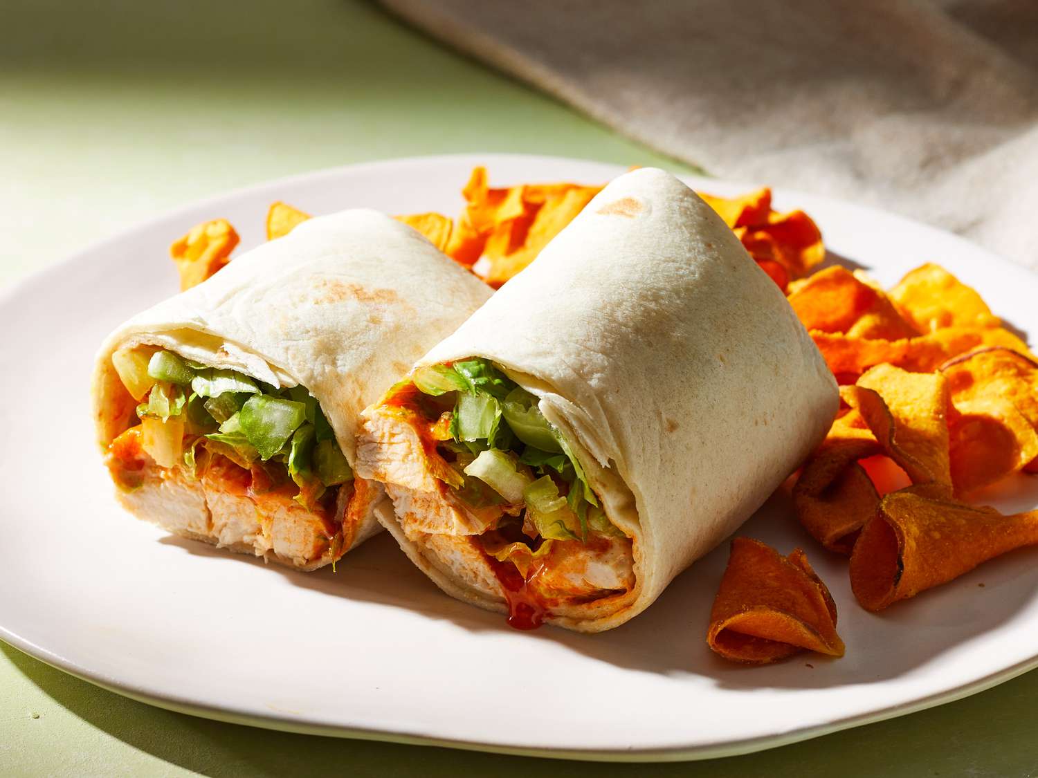 Spicy Buffalo Chicken Wraps