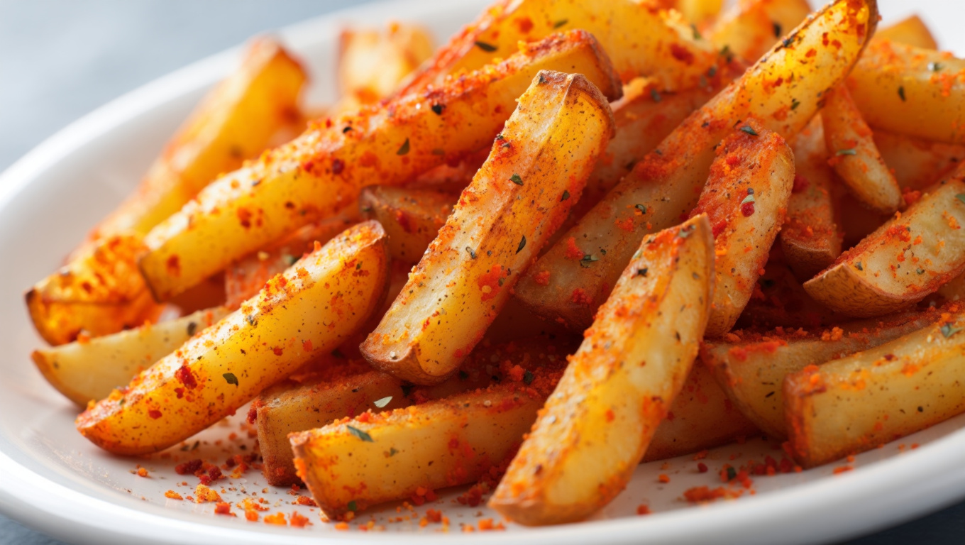 Spicy Cajun Baked Fries