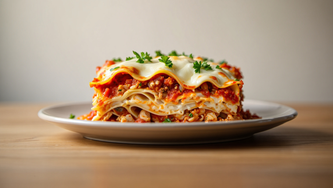 Spicy Cajun Chicken Lasagna
