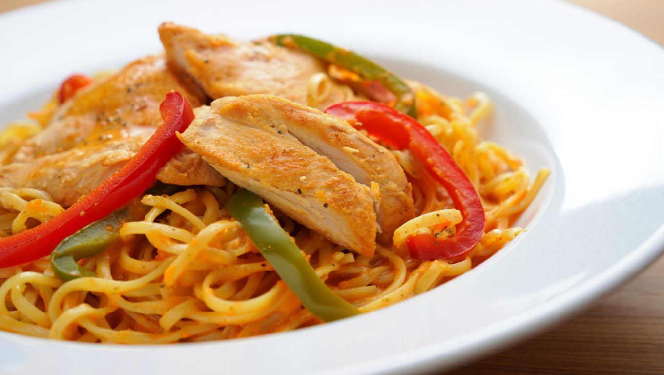 Spicy Cajun Chicken Pasta