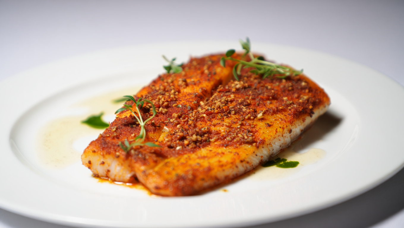 Spicy Cajun Red Snapper