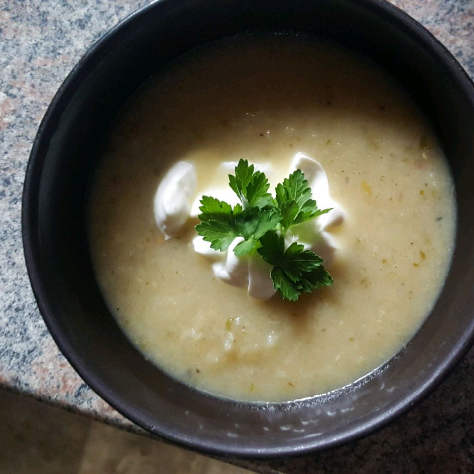 Spicy Chayote Soup