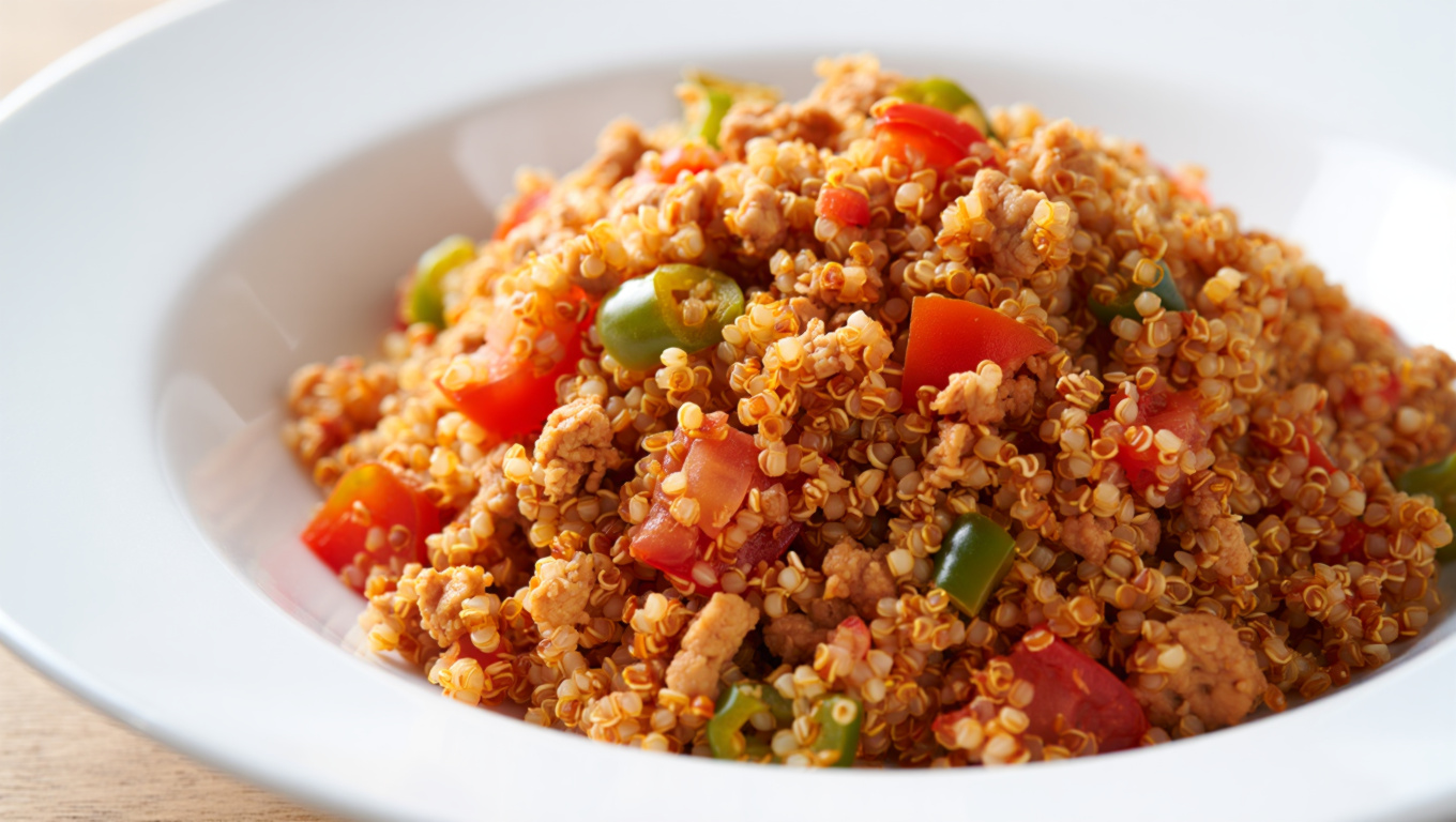 Spicy Chicken and Quinoa