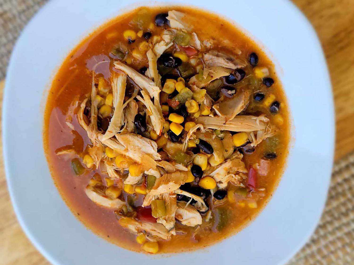Spicy Chicken Black Bean Soup