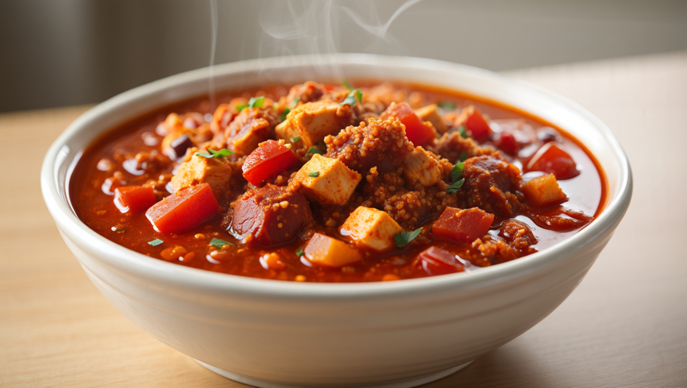 Spicy Chicken Chorizo Chili