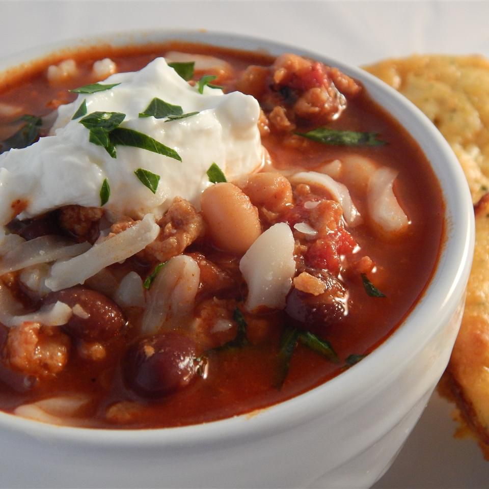 Spicy Chicken Chorizo Chili