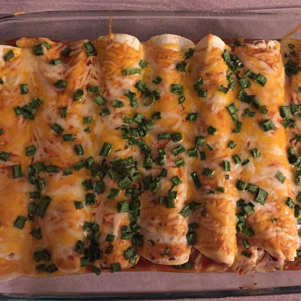 Spicy Chicken Enchiladas