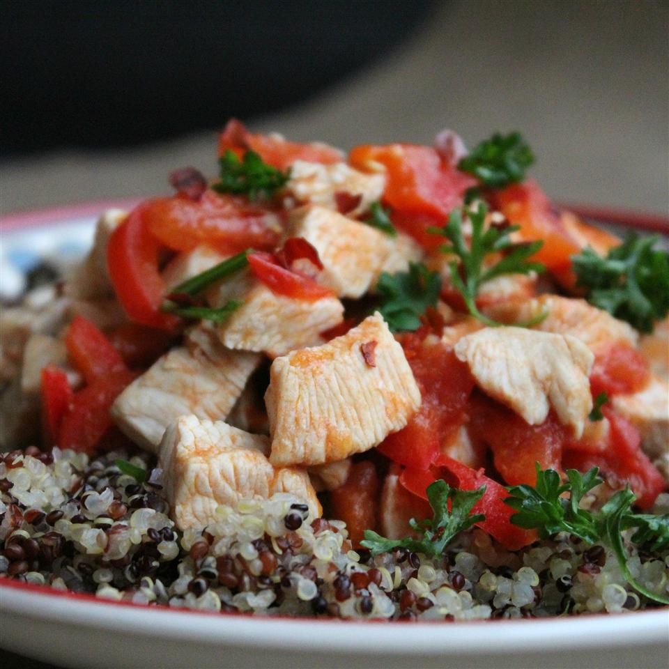 Spicy Chicken in Tomato Sauce