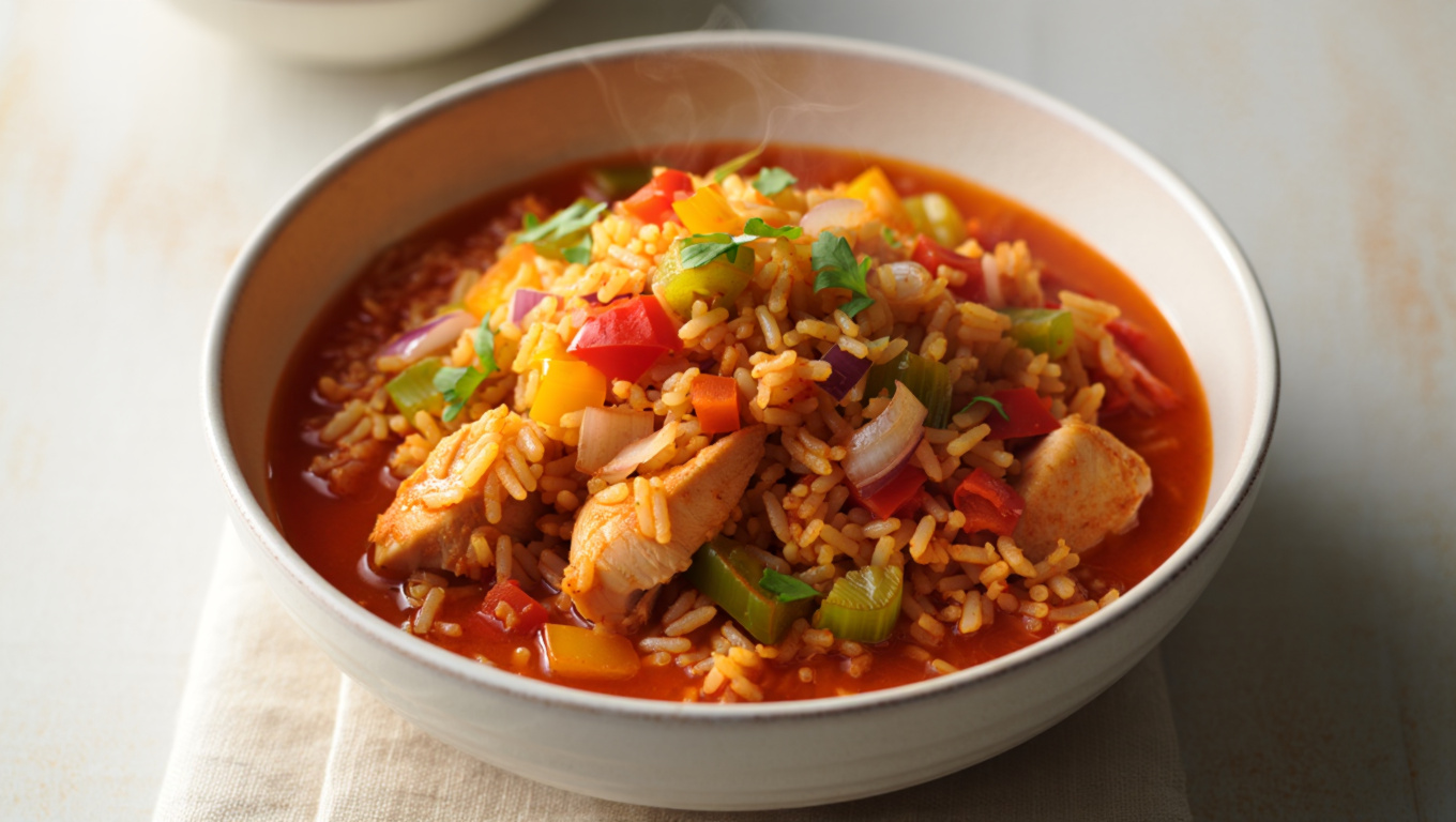 Spicy Chicken Jambalaya
