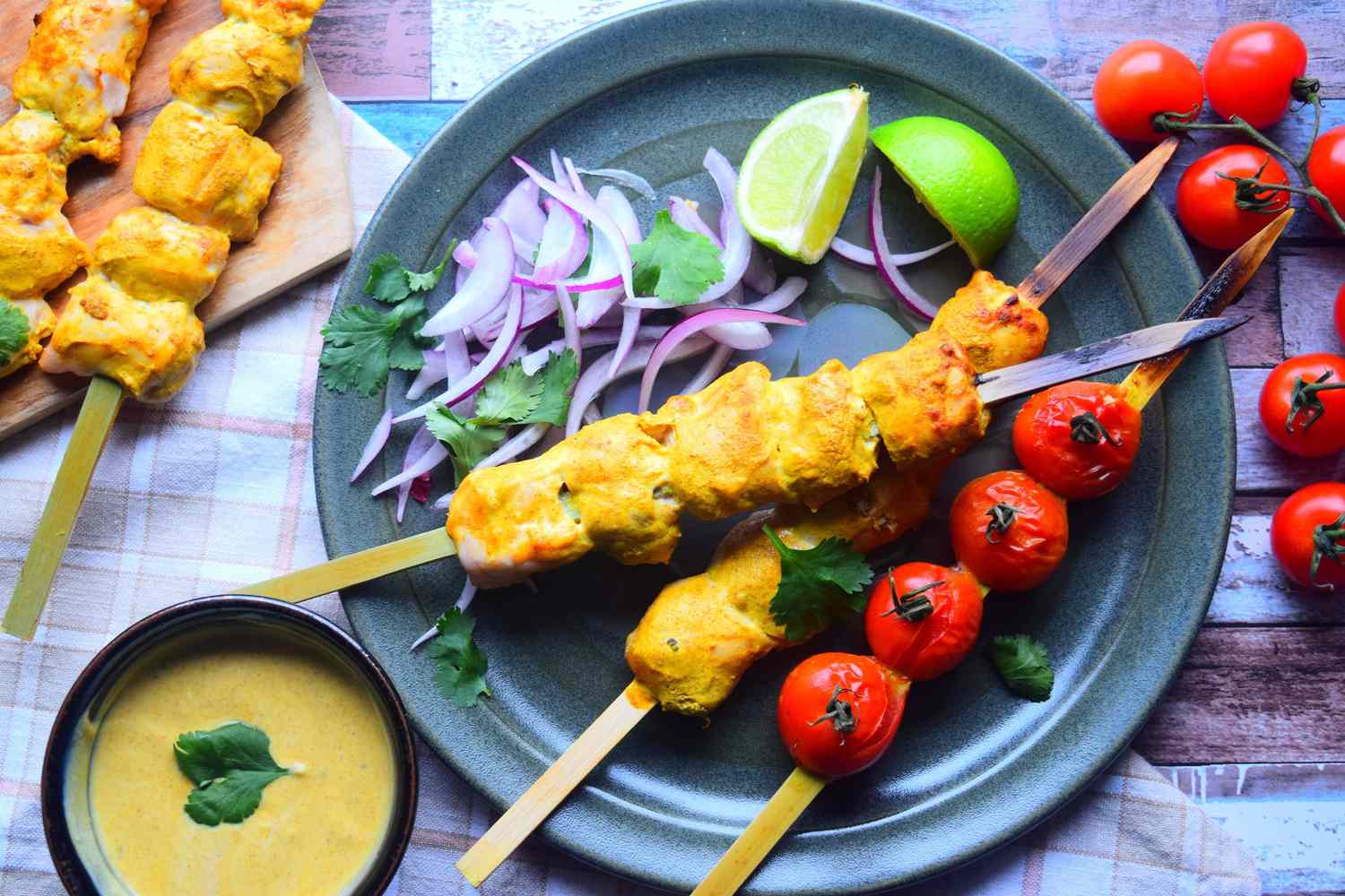Spicy Chicken Kebabs