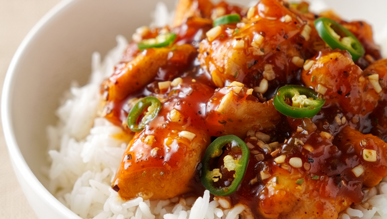 Spicy Chicken Manchurian