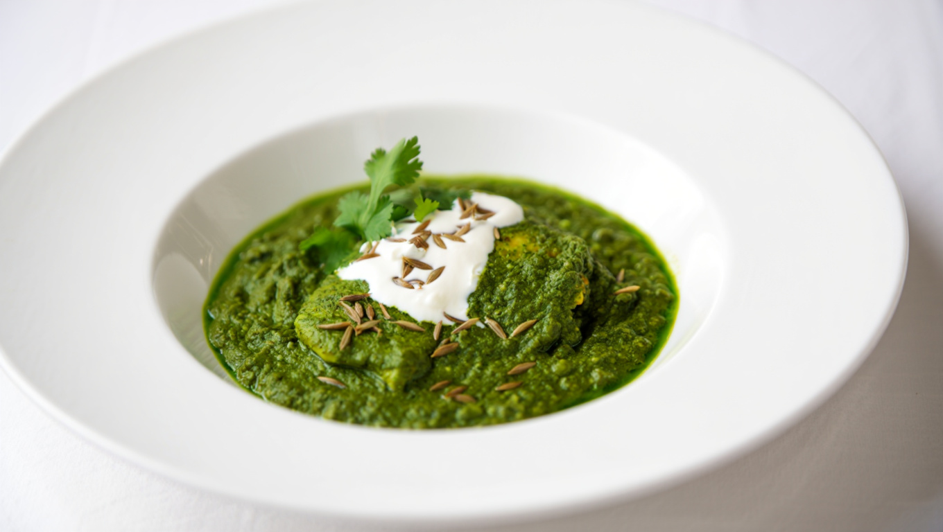 Spicy Chicken Saag