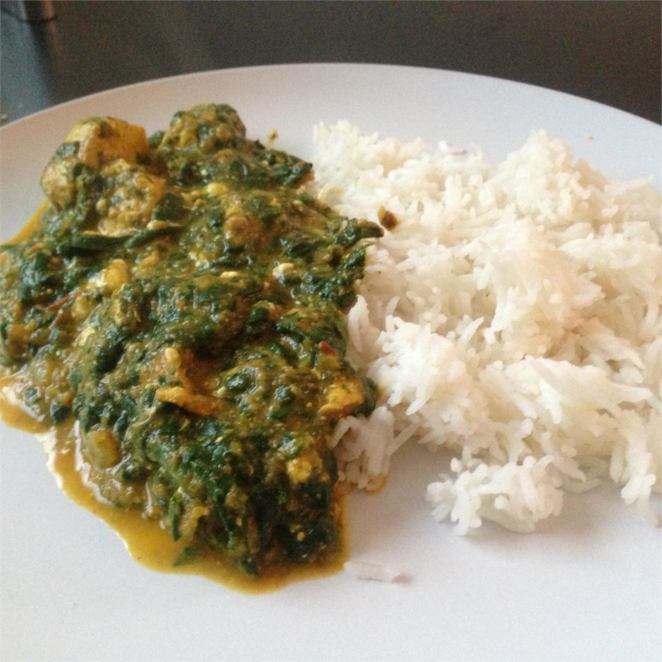 Spicy Chicken Saag
