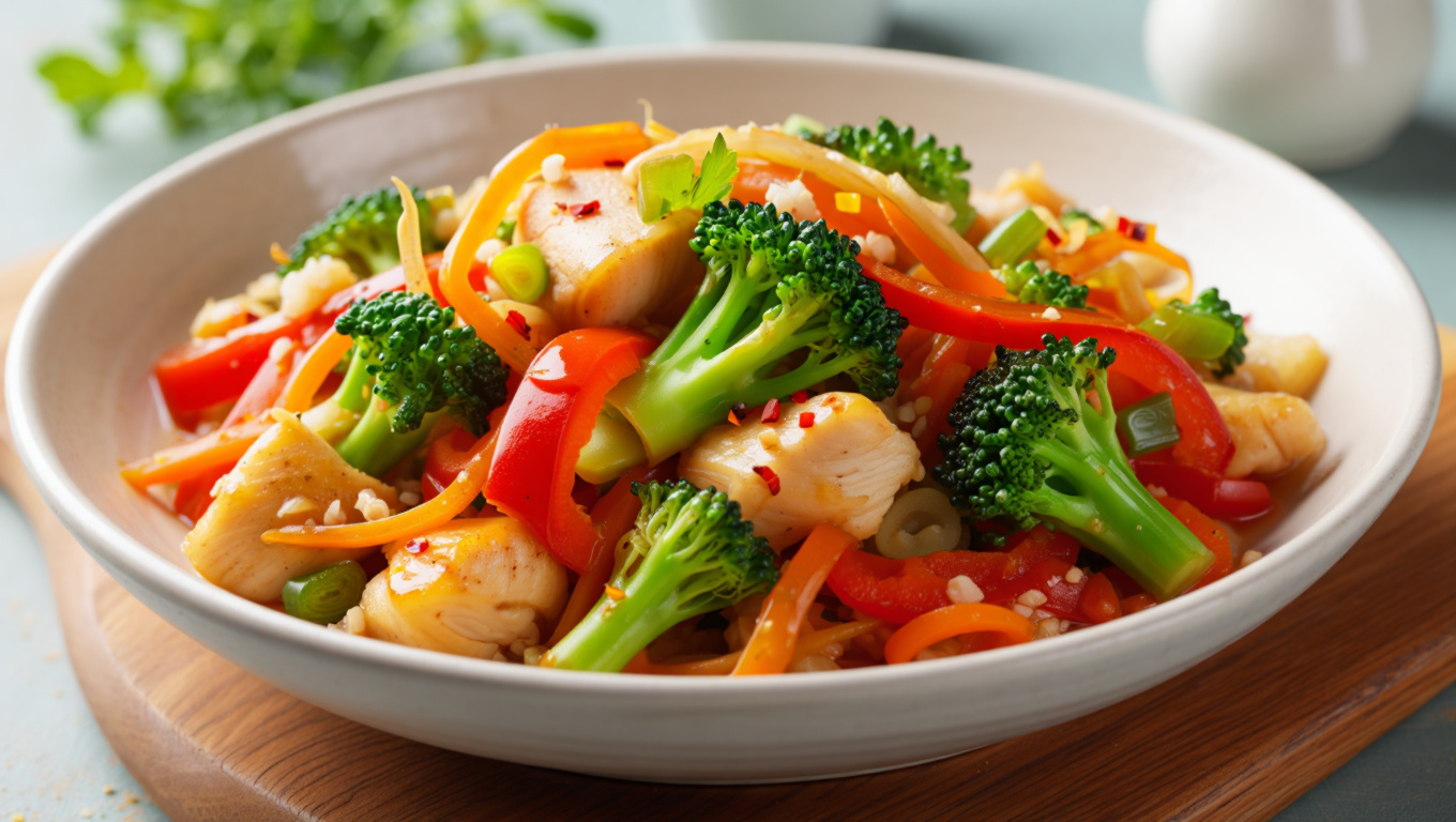 Spicy Chicken Stir-Fry