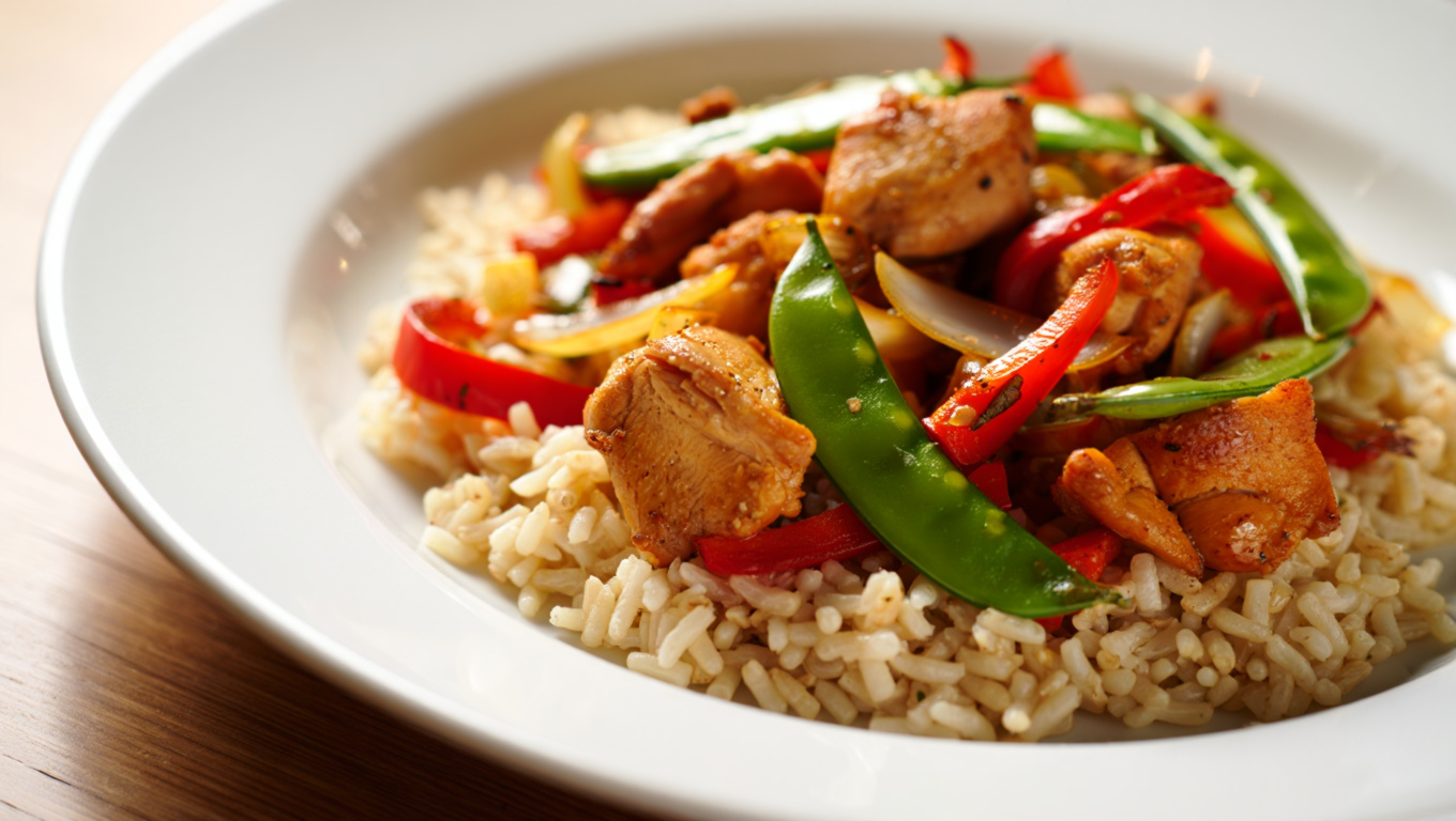 Spicy Chicken Thigh Stir-Fry