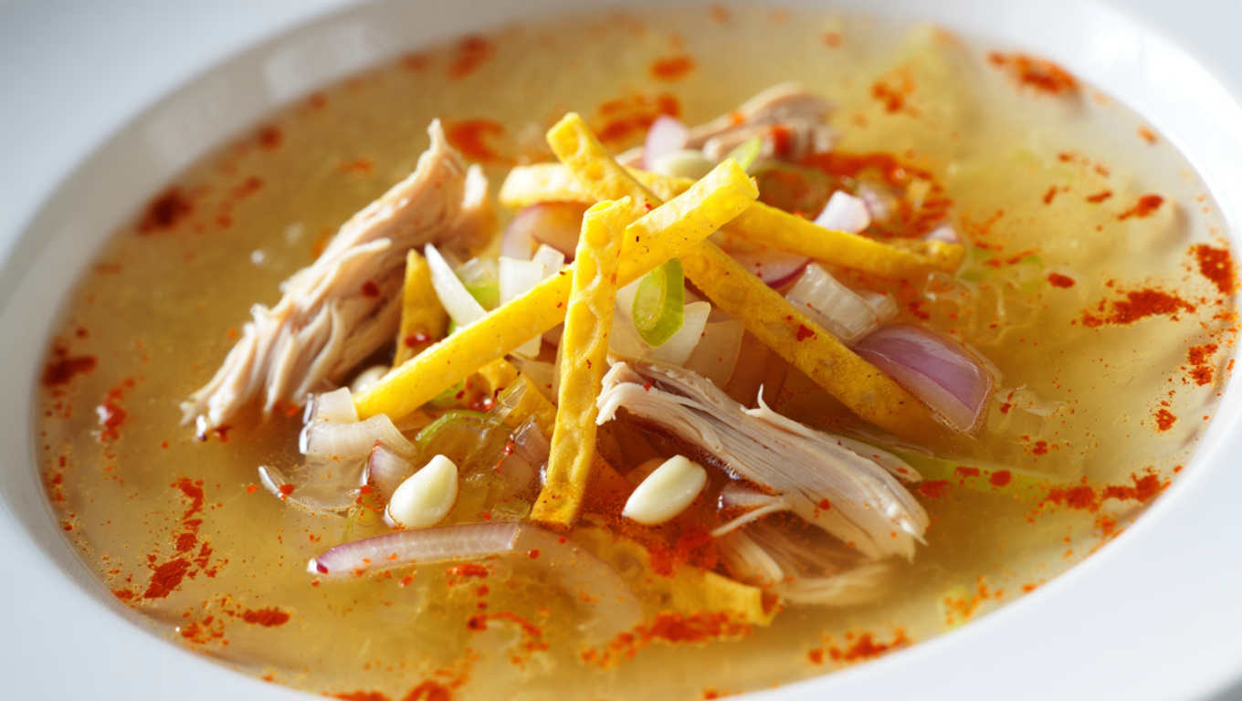 Spicy Chicken Tortilla Soup