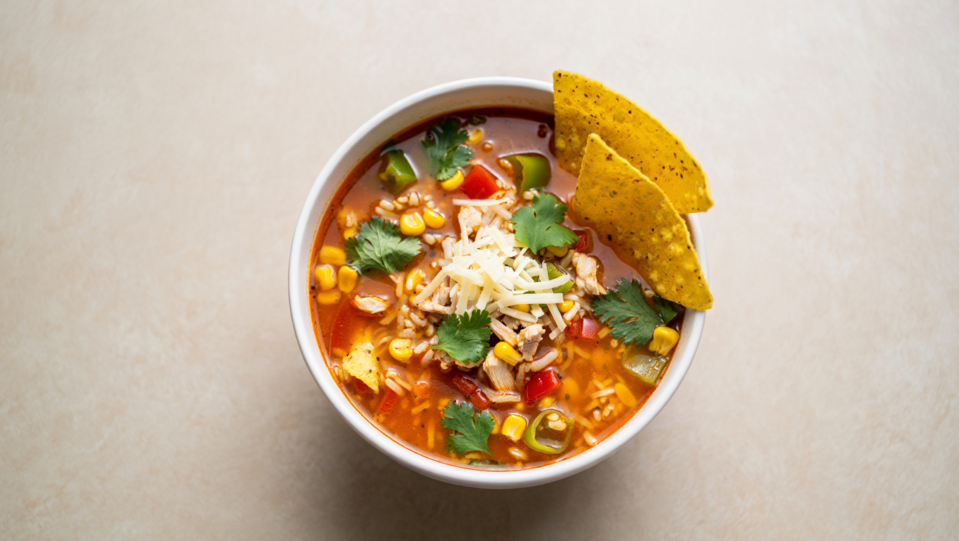 Spicy Chicken Vegetable Soup