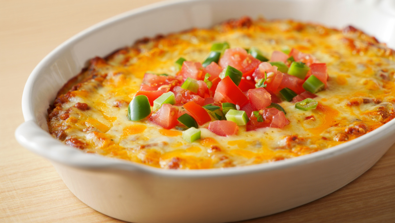 Spicy Chorizo Cheese Dip