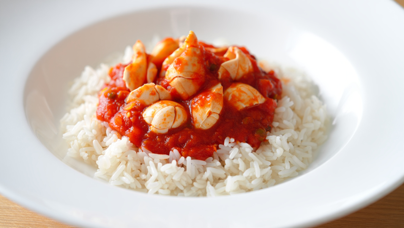 Spicy Conch with Tomato Sauce