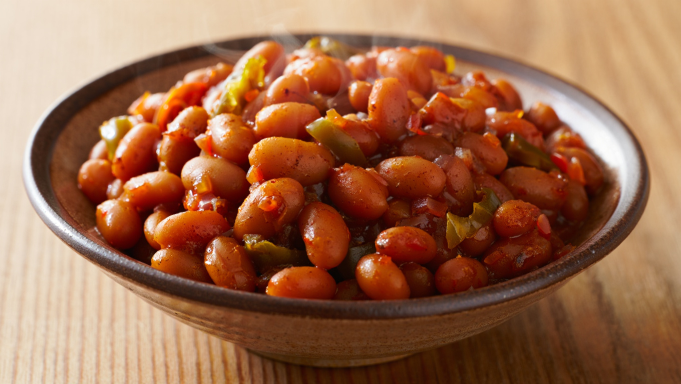 Spicy Cowboy Baked Beans
