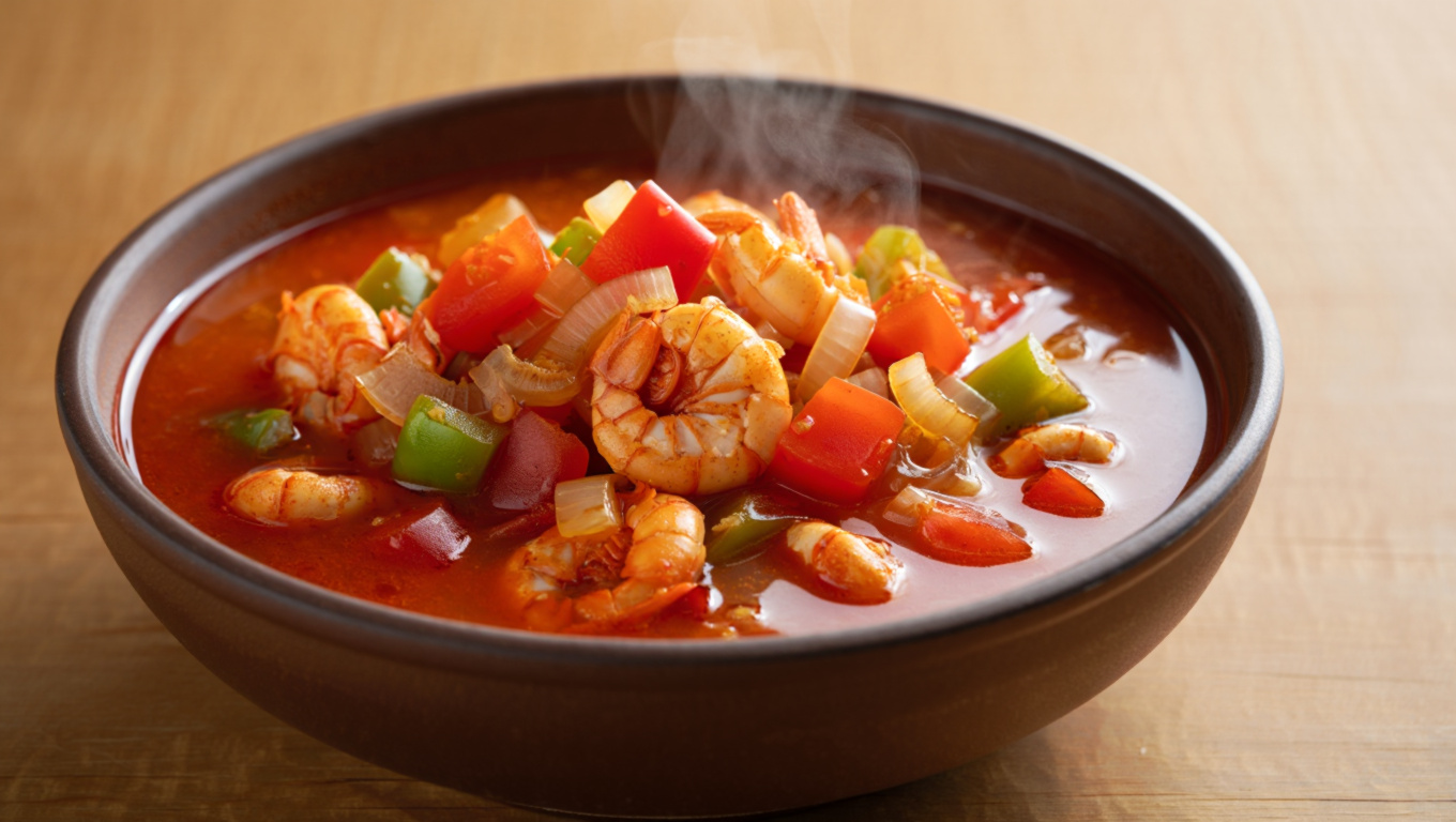 Spicy Crawfish Stew