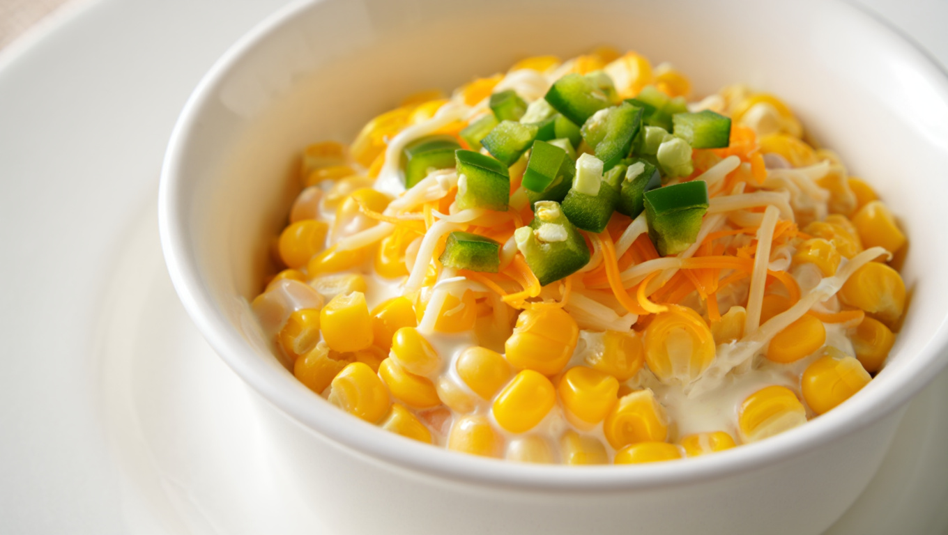 Spicy Cream Cheese Corn