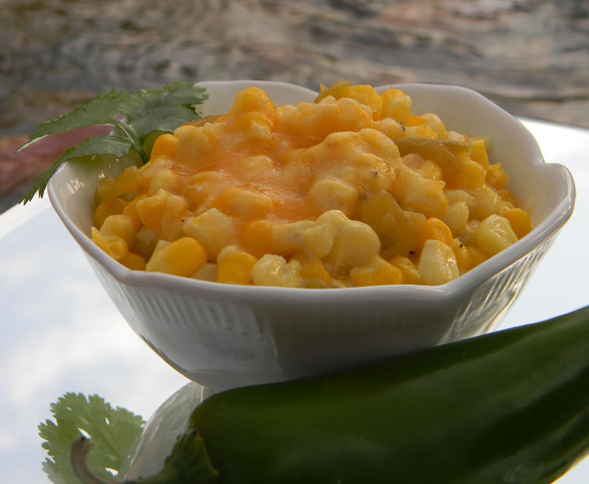 Spicy Cream Cheese Corn