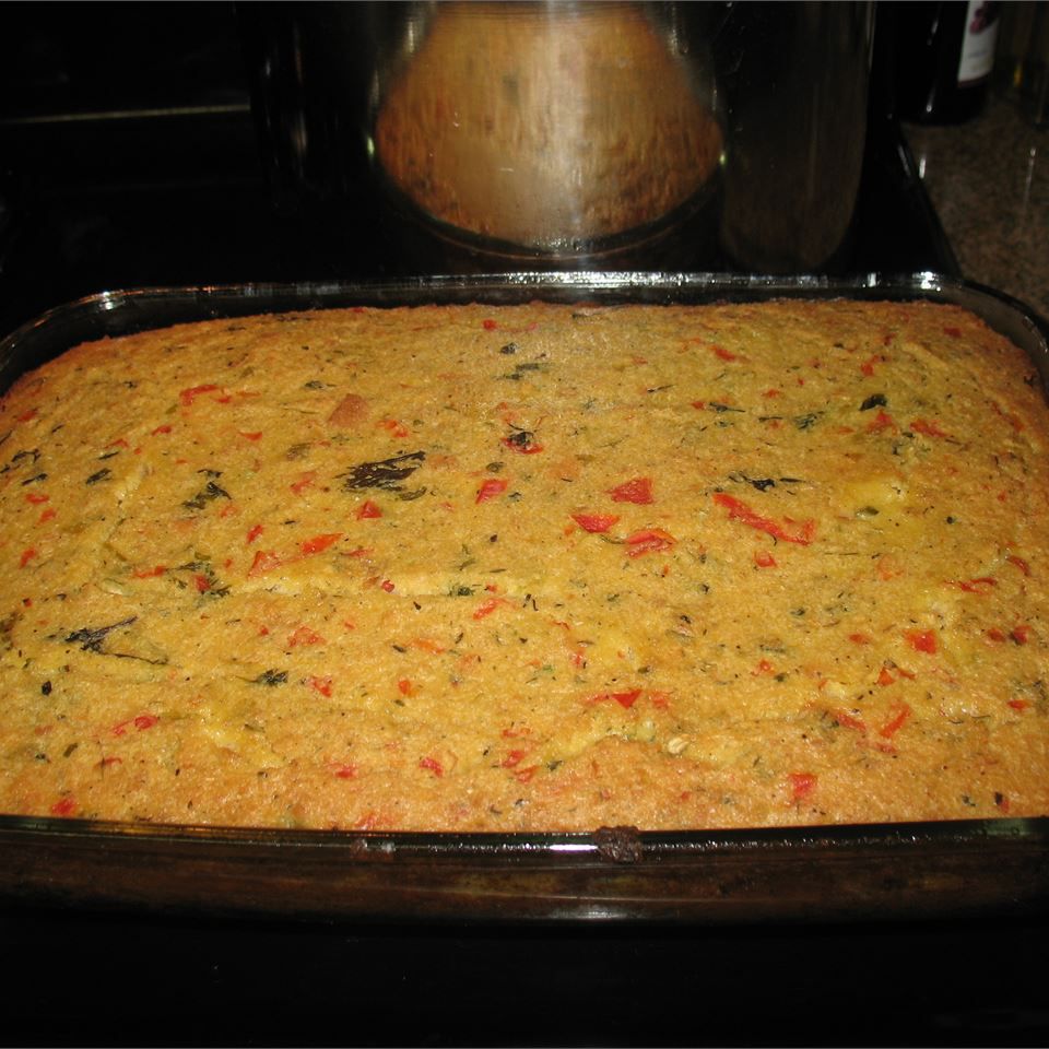 Spicy Creole Cornbread Stuffing