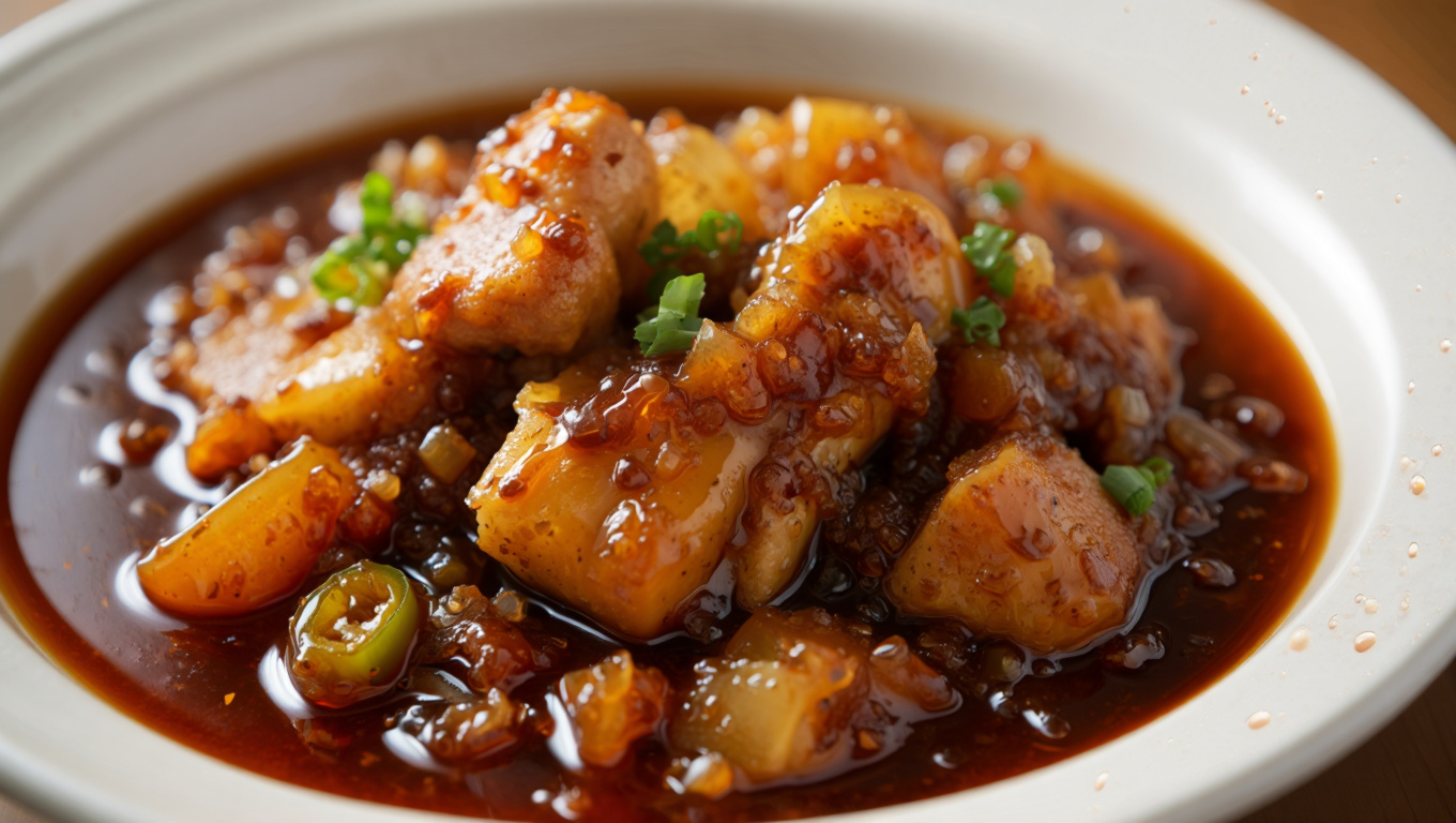 Spicy Filipino Chicken Adobo