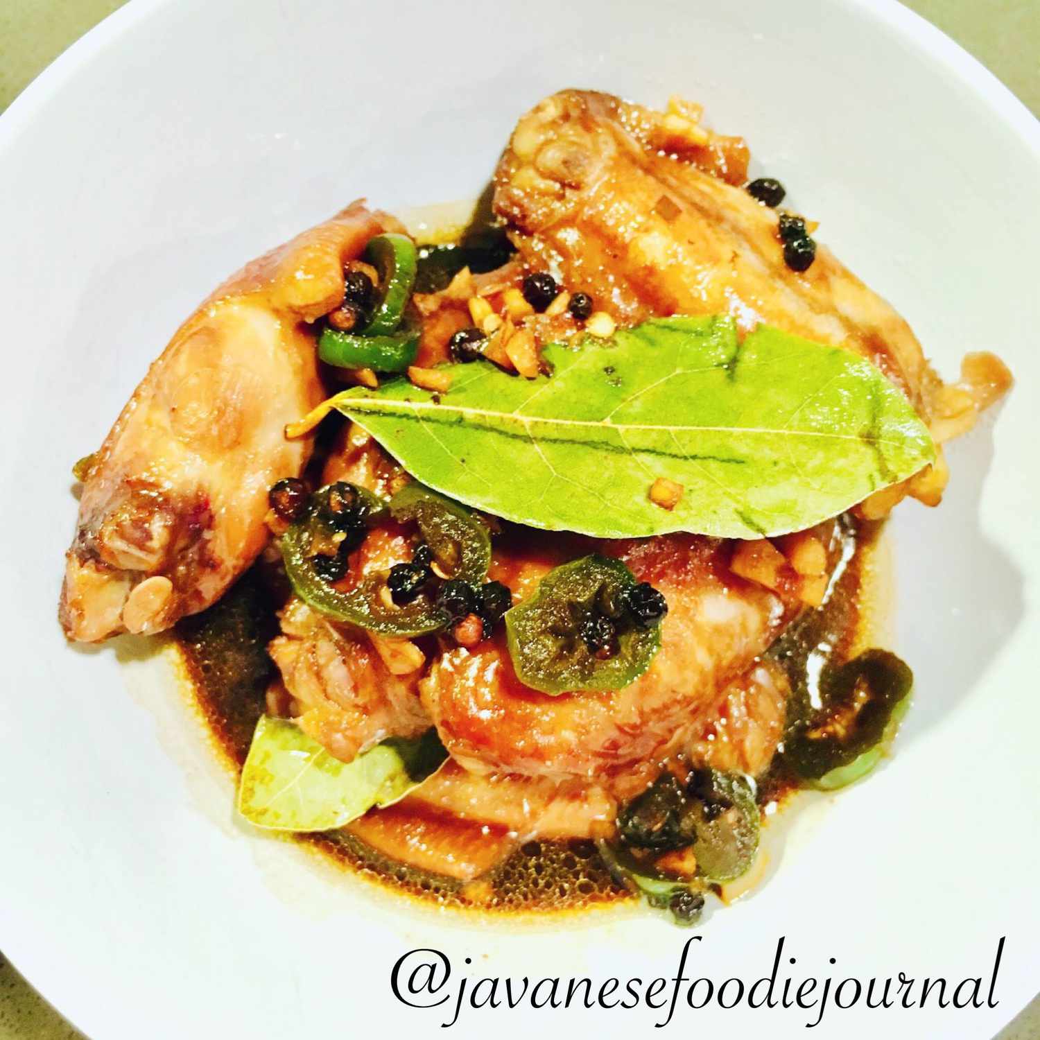 Spicy Filipino Chicken Adobo