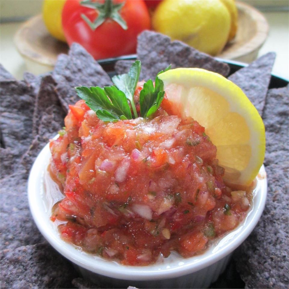 Spicy Fresh Tomato Dip