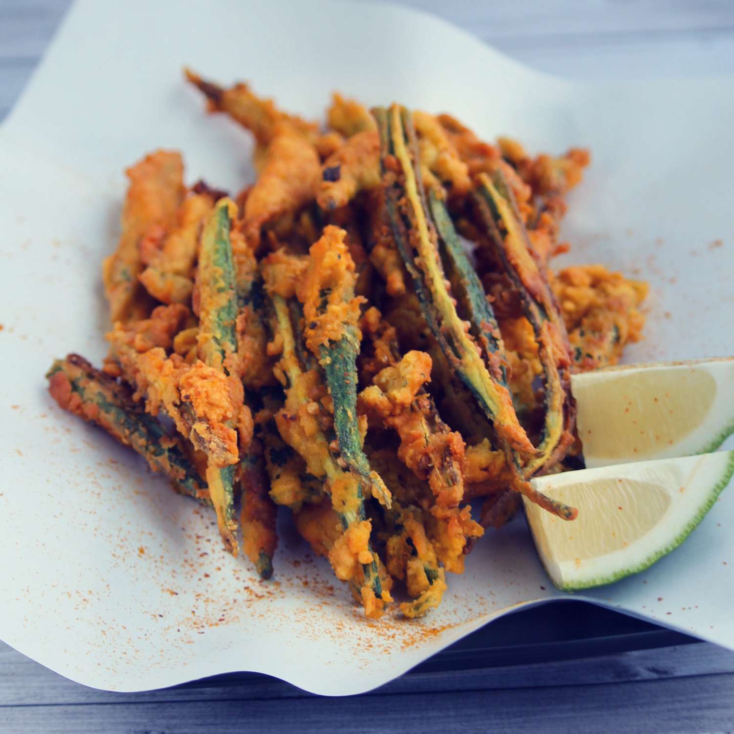 Spicy Fried Okra