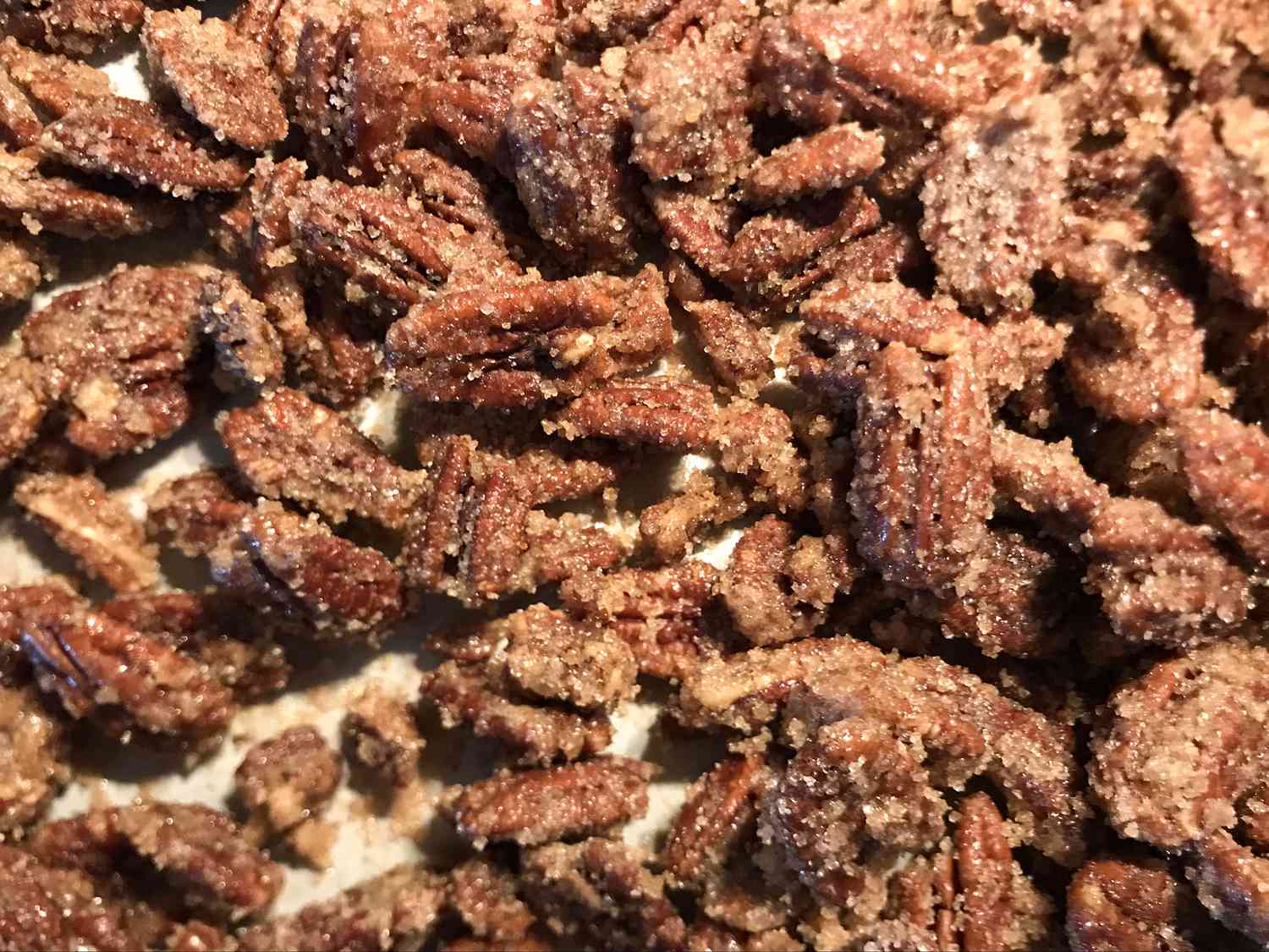 Spicy Glazed Pecans