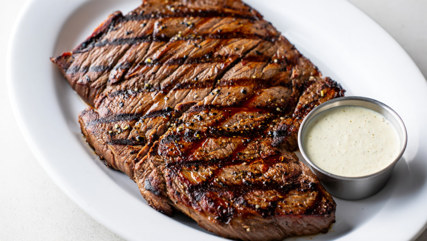 Spicy Grilled Flank Steak
