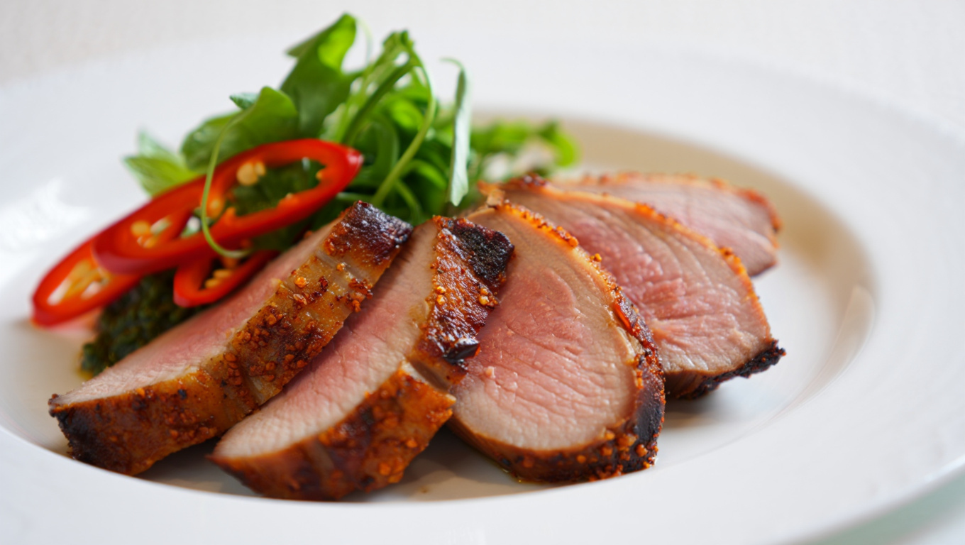 Spicy Grilled Volcano Pork