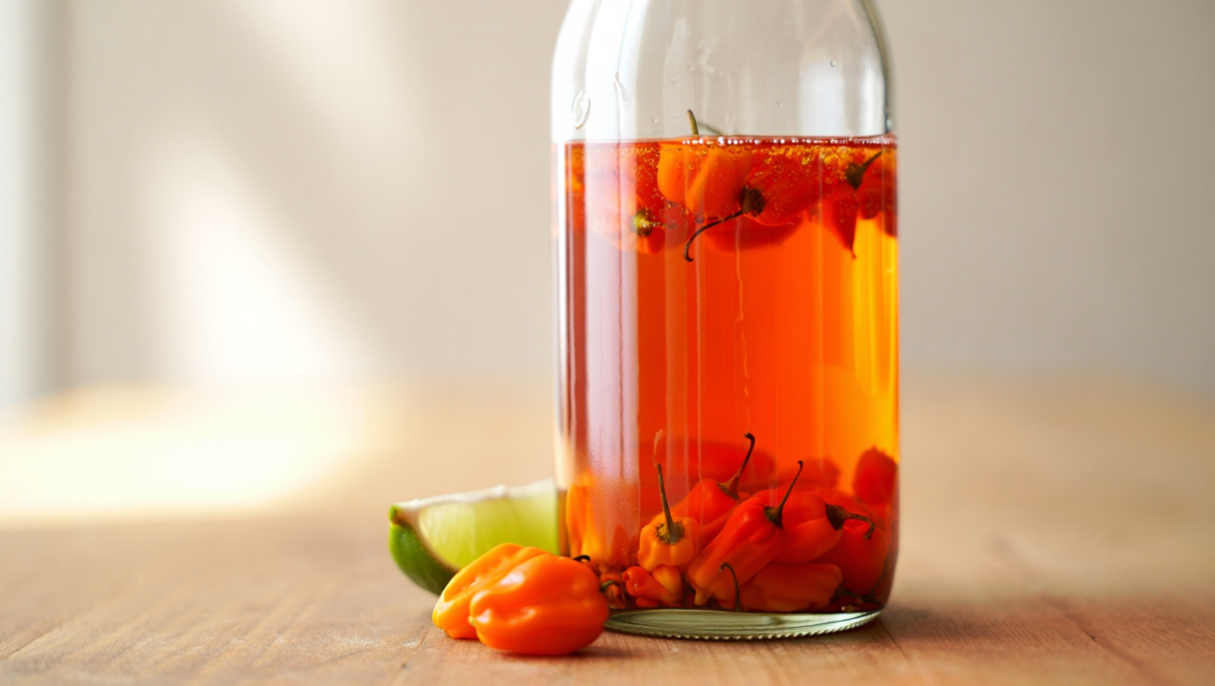 Spicy Habanero Syrup