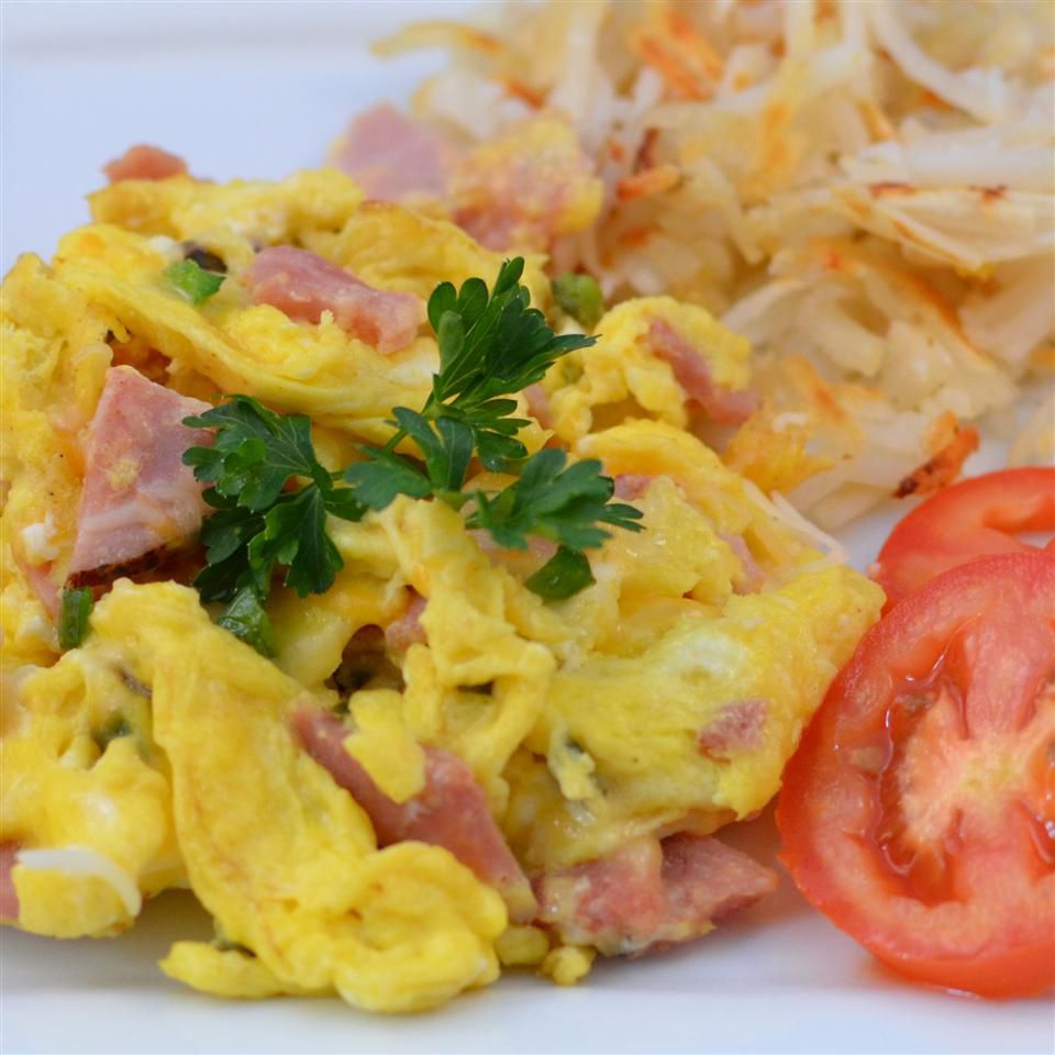 Spicy Ham and Egg Scramble