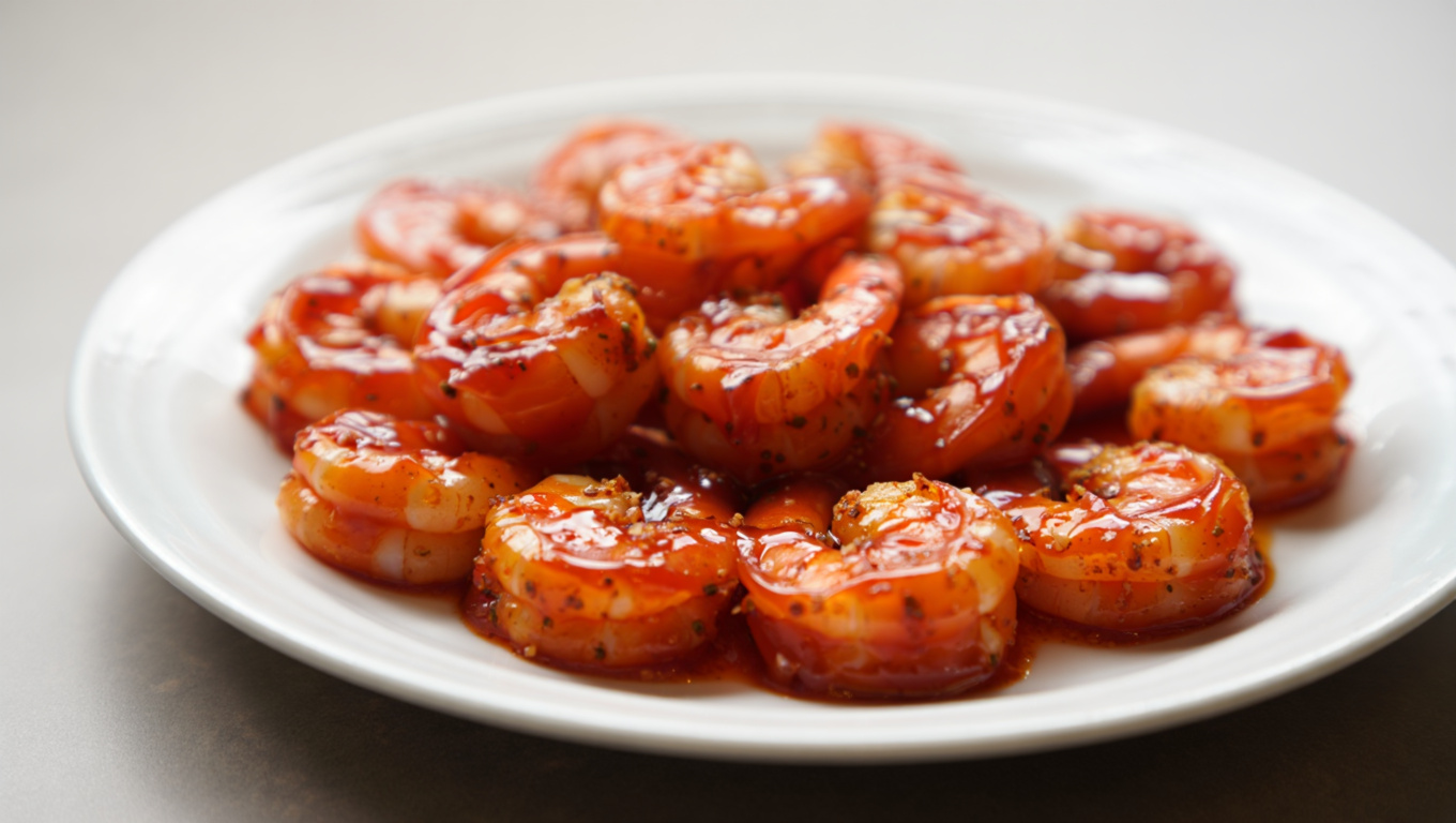 Spicy Honey Gochujang Shrimp