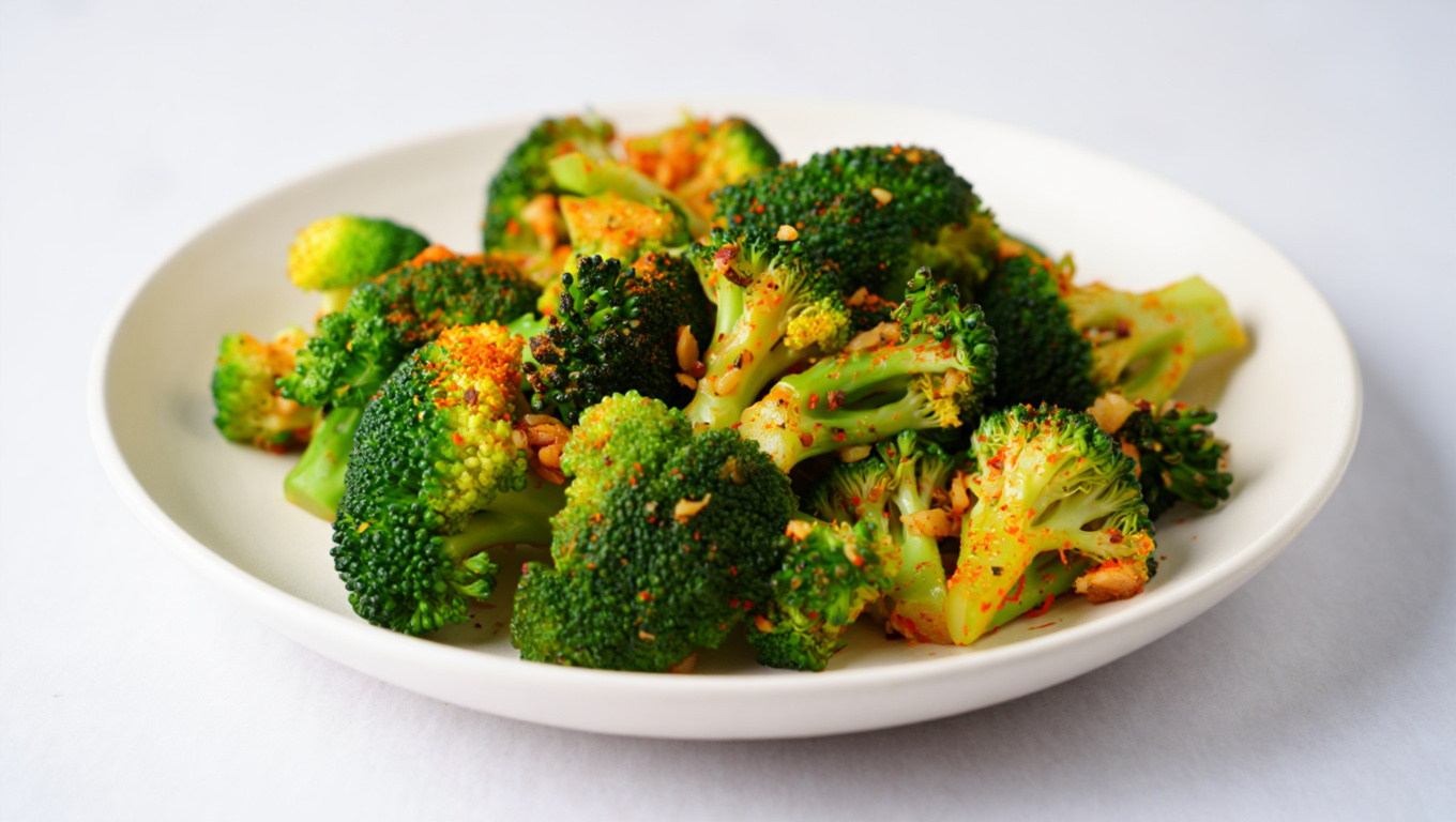 Spicy Indian Broccoli