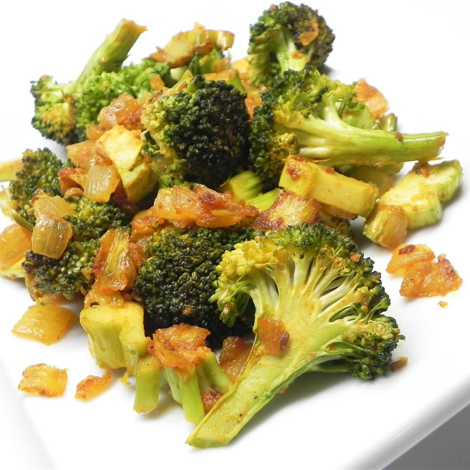 Spicy Indian Broccoli