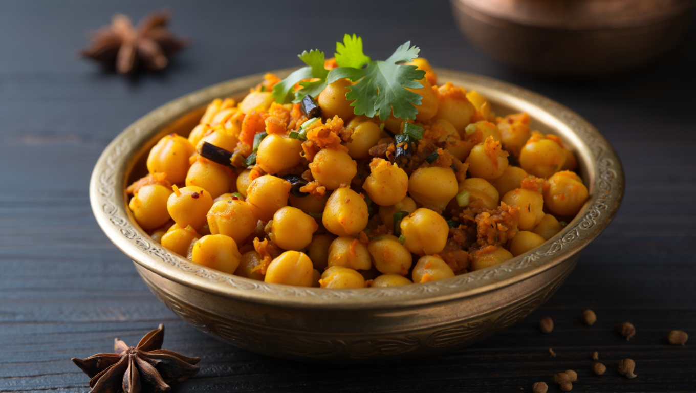 Spicy Indian Chickpeas