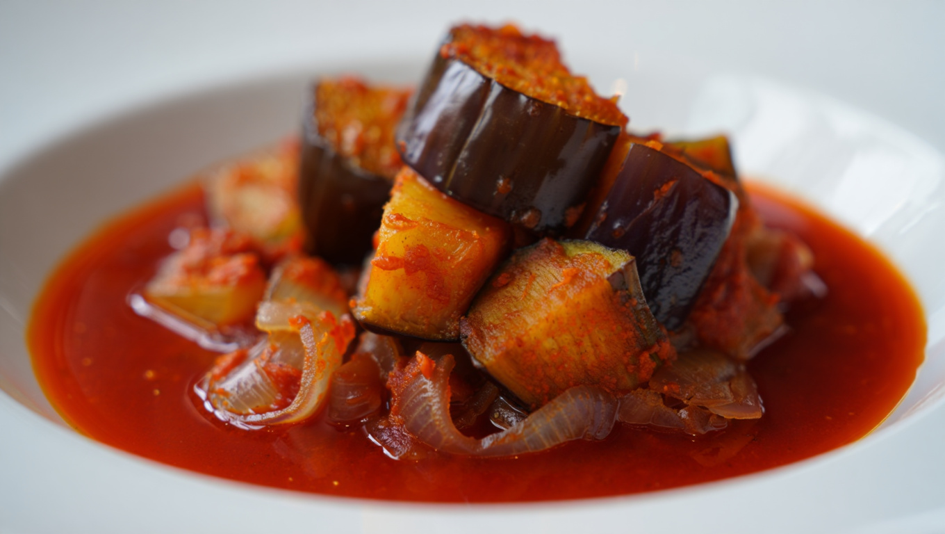 Spicy Indian Eggplant
