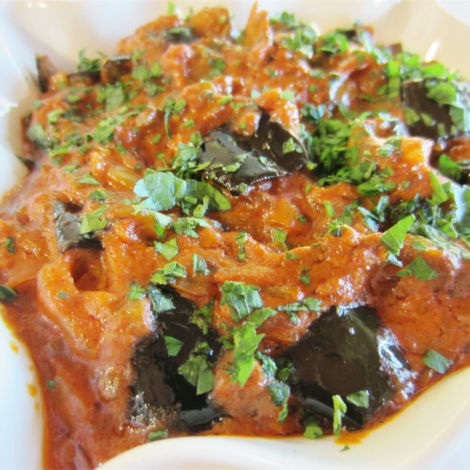 Spicy Indian Eggplant