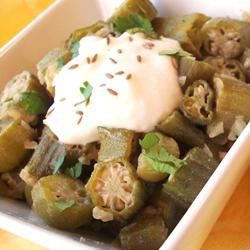 Spicy Indian-Style Okra