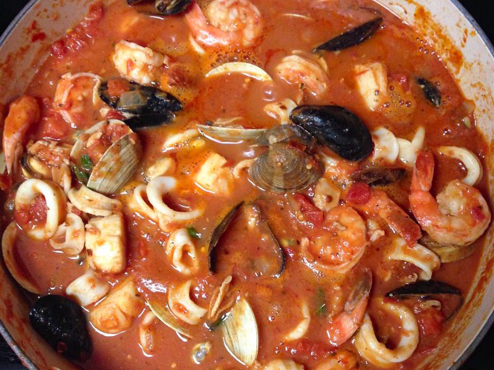 Spicy Italian Seafood Stew