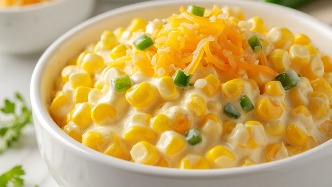 Spicy Jalapeño Creamed Corn