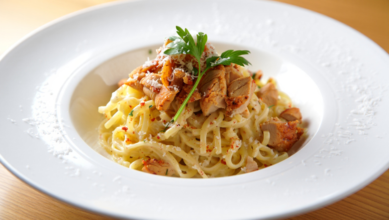 Spicy Jerk Chicken Pasta